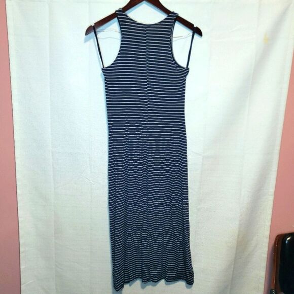 Gap Sleeveless Striped Maxi Dress Size XXS - Picture 6 of 11